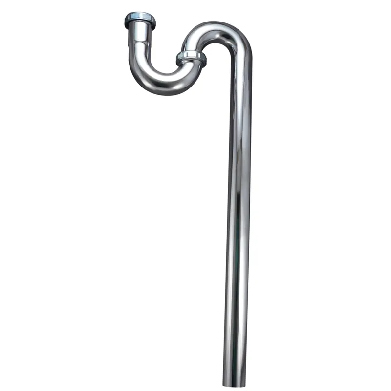 1-1/2 In. Diameter X 24 In. Length Brass S-trap With Chrome Finish