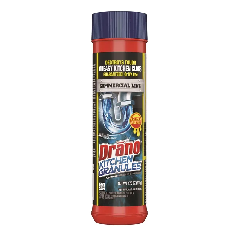 Kitchen Crystals Clog Remover 17.6 Oz - Powerful Grease Destroyer