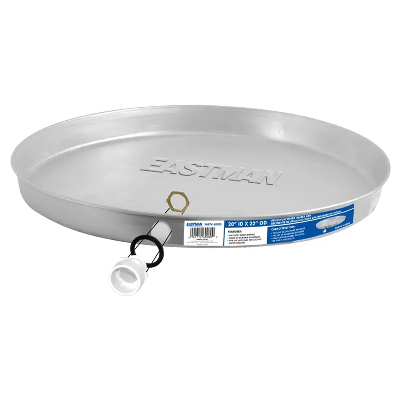 Aluminum Water Heater Pan 20 Inch For Electric Or Gas Water Heaters