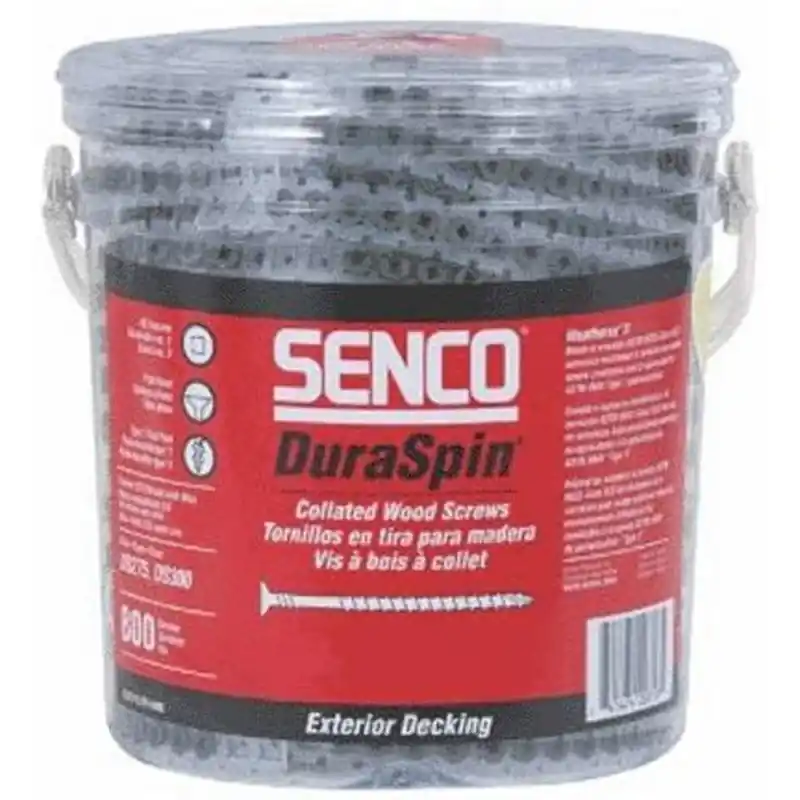 Duraspin No. 8 Sizes X 2-1/2 In. L Square Square Head Deck Screws 800 Pk
