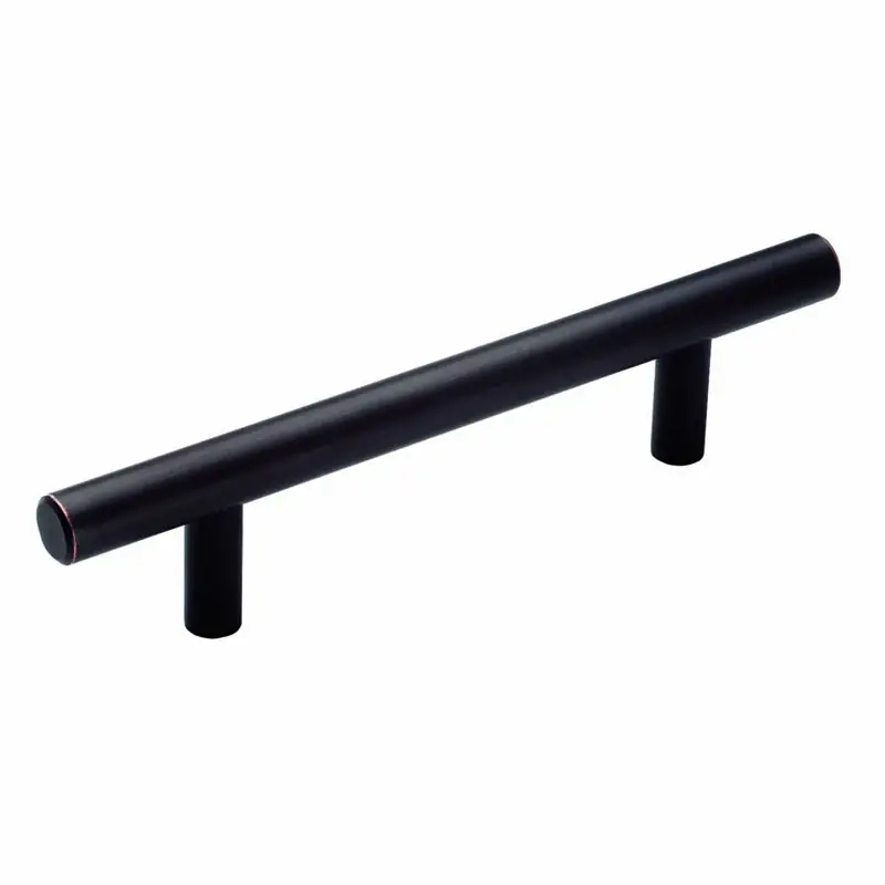 Bar Pulls Collection Contemporary Bar Cabinet Pull 3-3/4 In. Oil Rubbed Bronze Brown 1 Pk