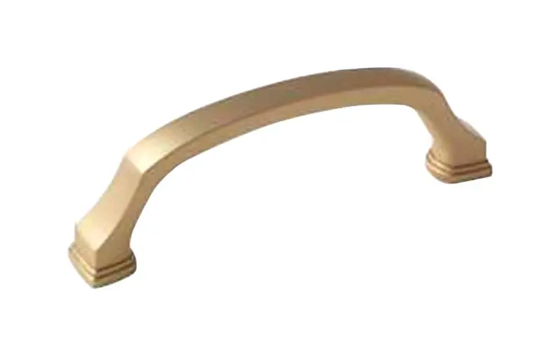 Traditional Arch Cabinet Pull 3-3/4 In. Golden Champagne Gold 1 Pk