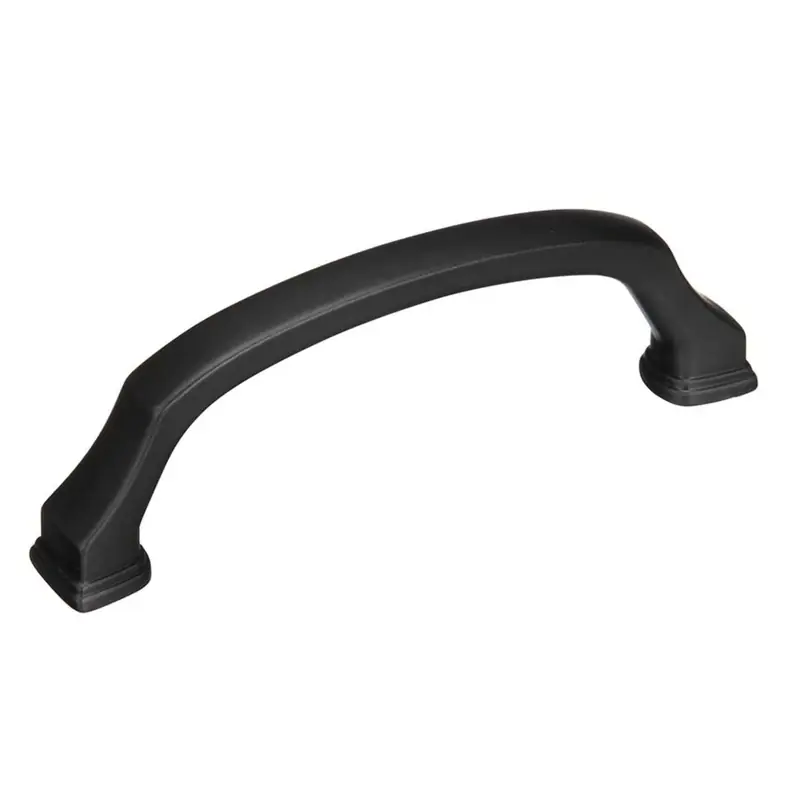Traditional Arch Cabinet Pull 3-3/4 In. Black Bronze Black 1 Pk