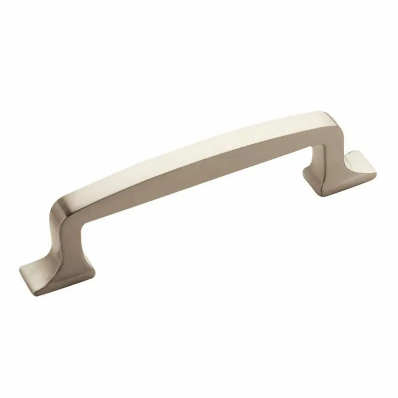 Transitional Arch Cabinet Pull 3-3/4 In. Satin Nickel Silver 1 Pk