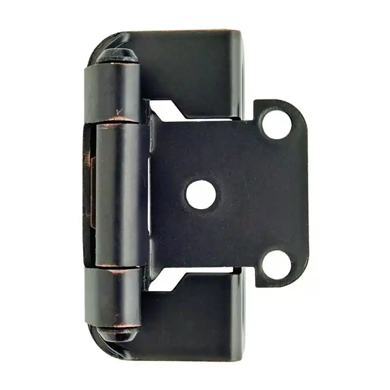 2-1/4 In. L Oil Rubbed Bronze Cabinet Hinge 2 Pk