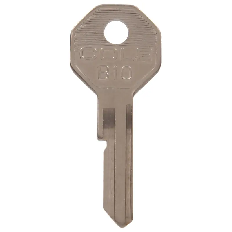 Keykrafter Universal Key Blank 2033 B10 Single Sided Brass Key