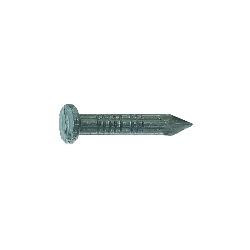 4d 1.5 In. Masonry Tempered Hardened Steel Nail Flat Head 50 Lb Box