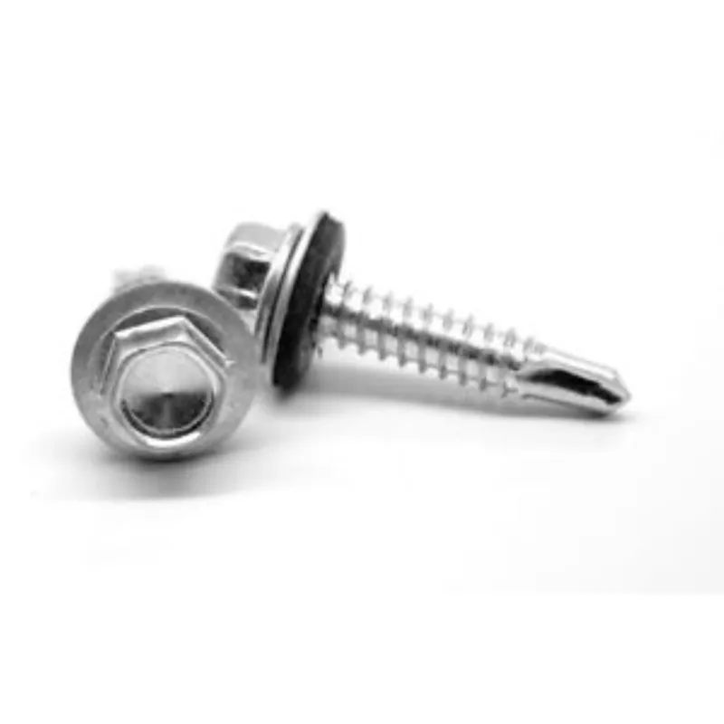Pro-twist No. 12 X 1-1/4 In. Hex Head Screws With Washers - 72 Count