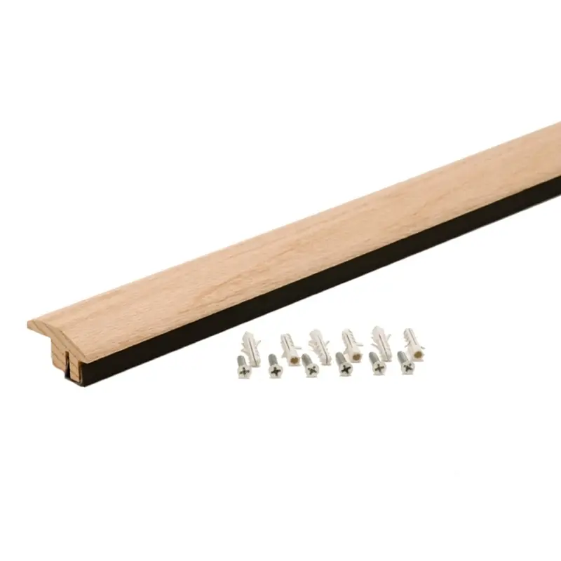 M-d 0.63 In. H X 1.63 In. W X 72 In. L Paintable Oak Floor Transition