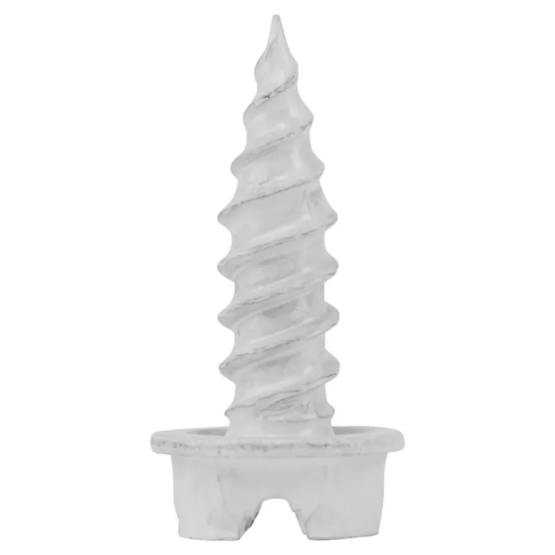 Grip-rite No. 8 Sizes X 1/2 In. L Slotted Hex Head Gutter Screws 100 Pk