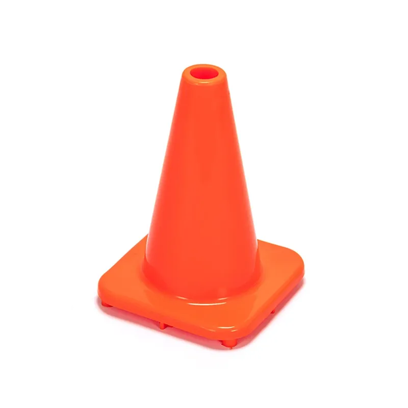 Orange Safety Cone 12 In. Height X 8.3 In. Width - Durable Polyethylene