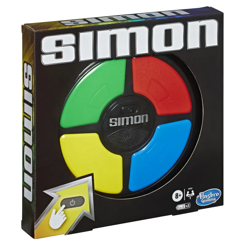 Simon Classic Electronic Memory Game For Kids Ages 8 And Up