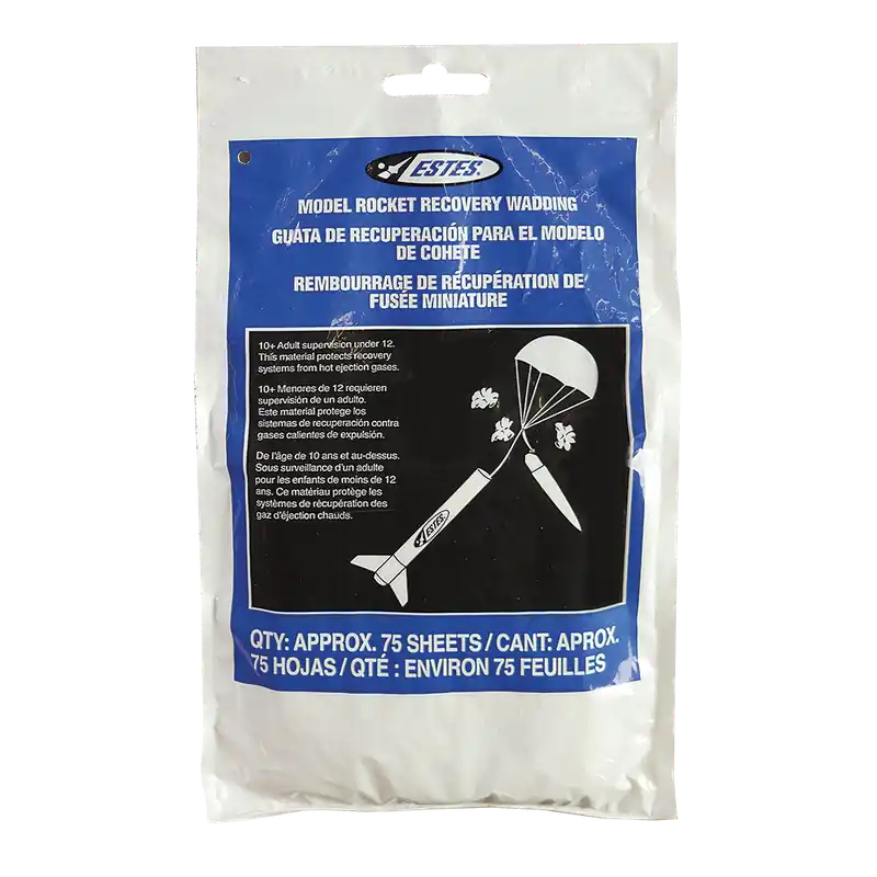 Recovery Wadding 302274 Flame Resistant For Model Rocket Launching