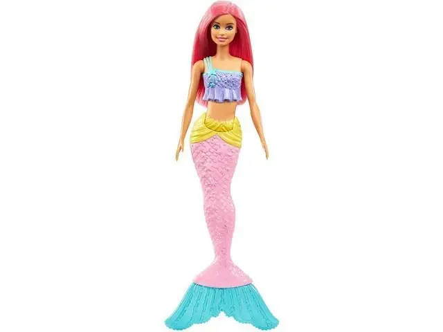 Barbie Dreamtopia Mermaid Doll With Pink Hair - Ggc09 Model