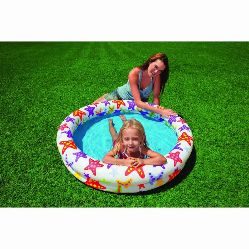 Inflatable Starfish Pool,10 X 48 In.
