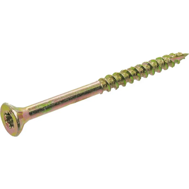 Grip-rite No. 9 Wire X 2-1/2 In. L Star Flat Head Coarse Construction Screws