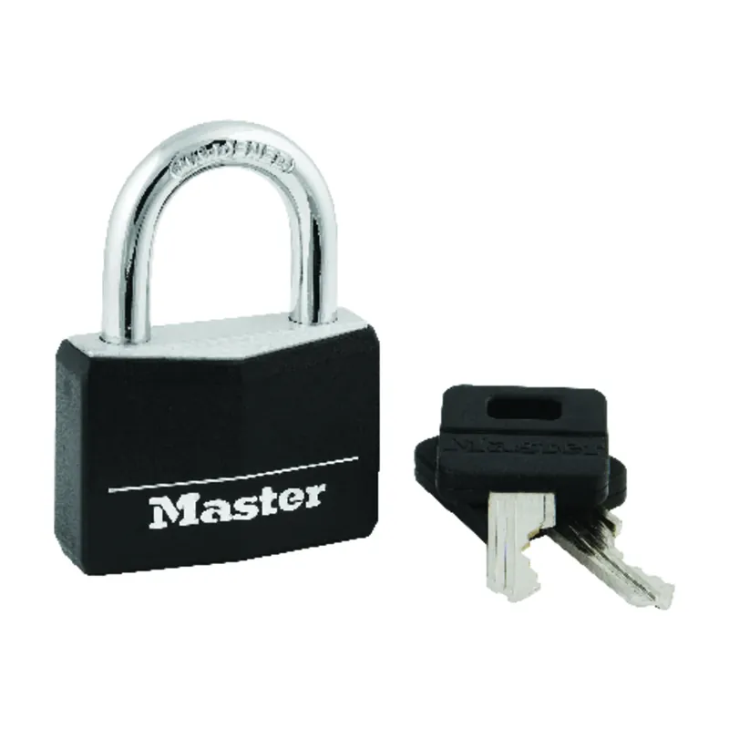 1-5/16 In. H X 1/2 In. W X 1-9/16 In. L Vinyl Covered Double Locking Covered Padlock