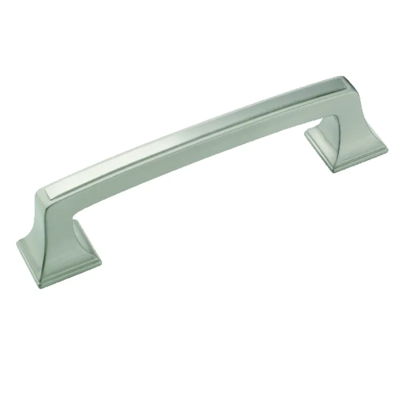 Traditional Arch Cabinet Pull 3-3/4 In. Satin Nickel Silver 1 Pk