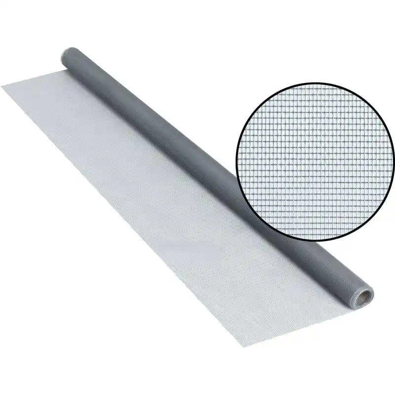 30 In. X 84 In. Gray Fiberglass Screen Cloth - Durable And Versatile