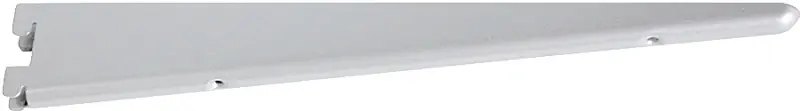 Series 82 Dual-track Shelf Bracket, Heavy-duty, Titanium Steel, 9-in.