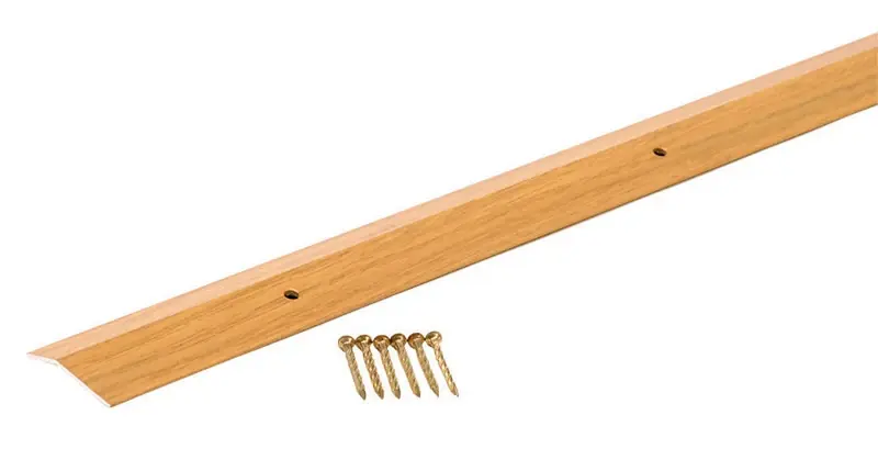 Oak Wood Carpet Trim, 1.375 X 72 In.