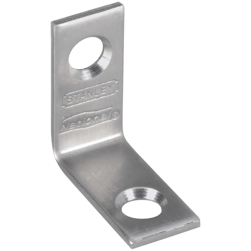 1 In. H X 0.5 In. W Stainless Steel Inside Corner Brace