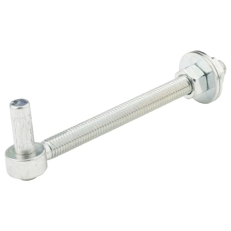 Large Zinc-plated Silver Steel 6.87 In. L Bolt Hook 1 Pk