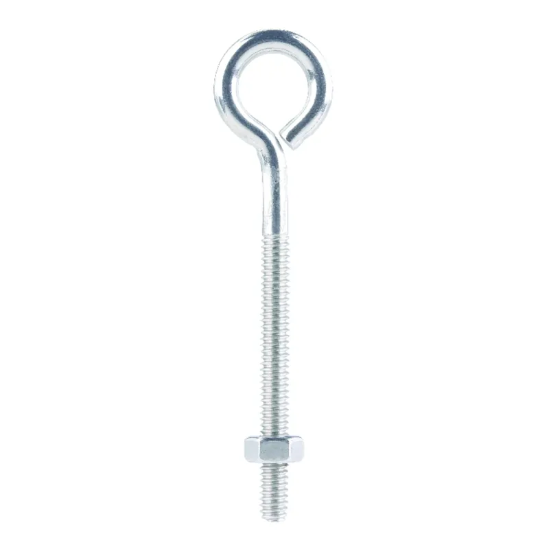 1/4 In. X 4 In. L Stainless Stainless Steel Eyebolt Nut Included