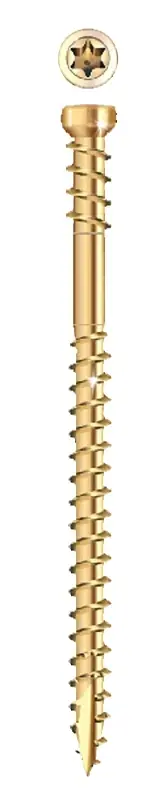 No. 8 X 2-1/2 In. L Star Climatek Coarse Trim Screws 605 Pk