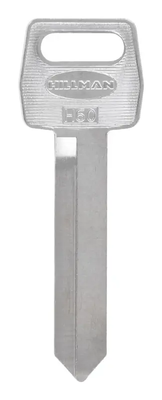 Traditional Key Automotive Key Blank Double For Ford Black/silver