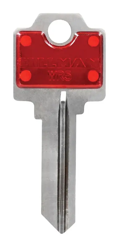 Colorplus Traditional Key House/office Key Blank Single Red