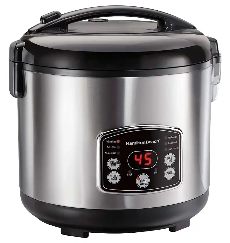 Digital Simplicity Rice Cooker/steamer, 14-cup