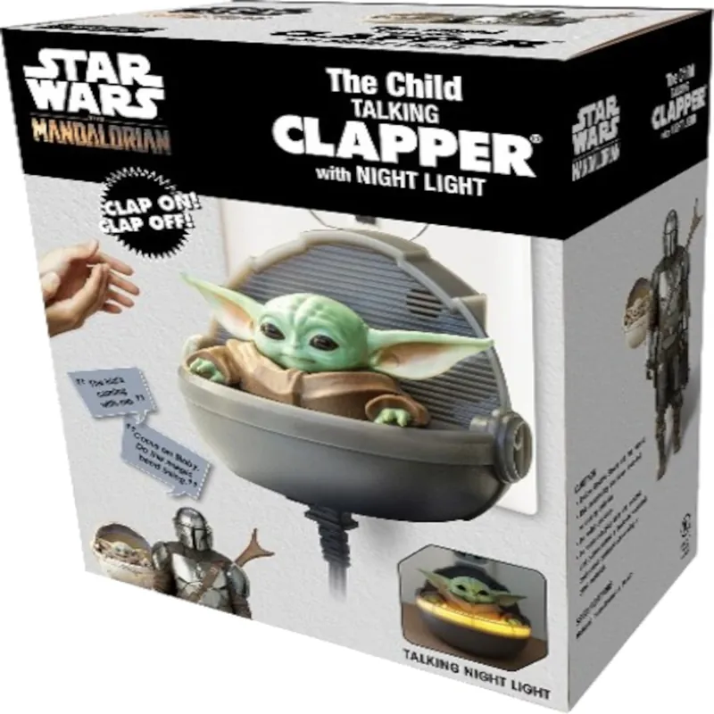 Star Wars The Child (‘the Mandalorian‘) Talking Clapper With Night Light Plastic 1 Pk