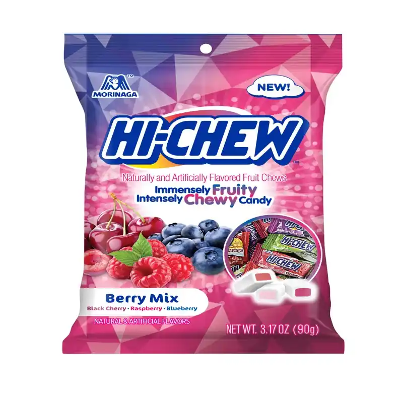 Hi-chew Berrys Mix Chewy Candy 3.17 Oz