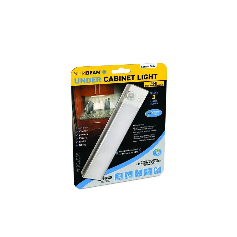 Slimbeam+ Motion Activated Or Manual Under Cabinet Light 1 Pk