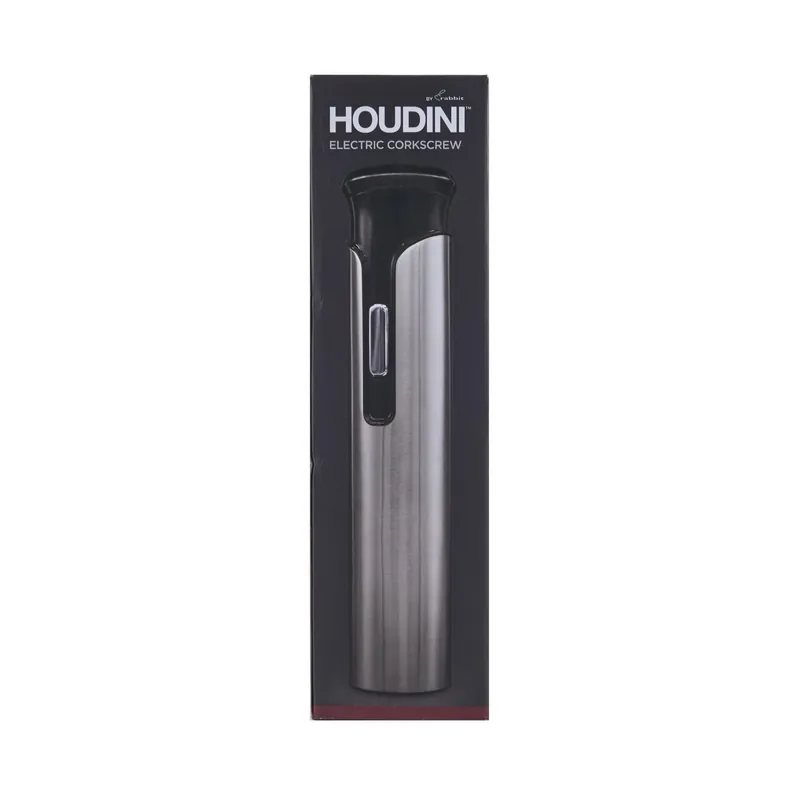 Black Stainless Steel Electric Corkscrew Model H1-04104t