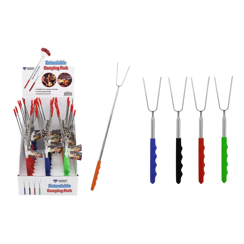 Assorted Extendable Camping Fork 23 In. L 1 Pk