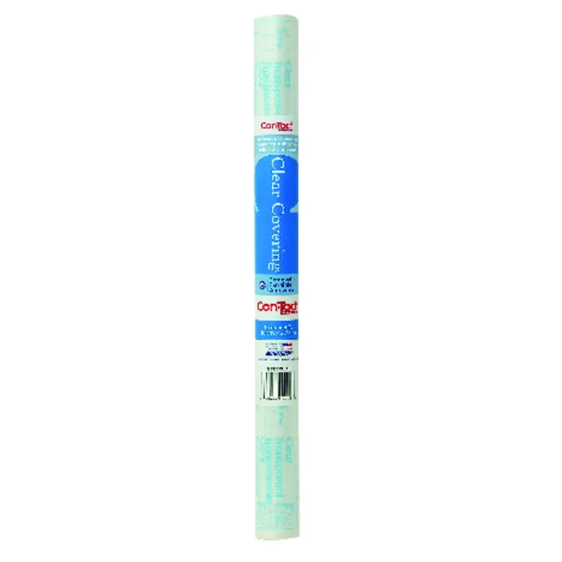 Clear Cover 18 In. X 9 Ft. Self-adhesive Transparent Liner