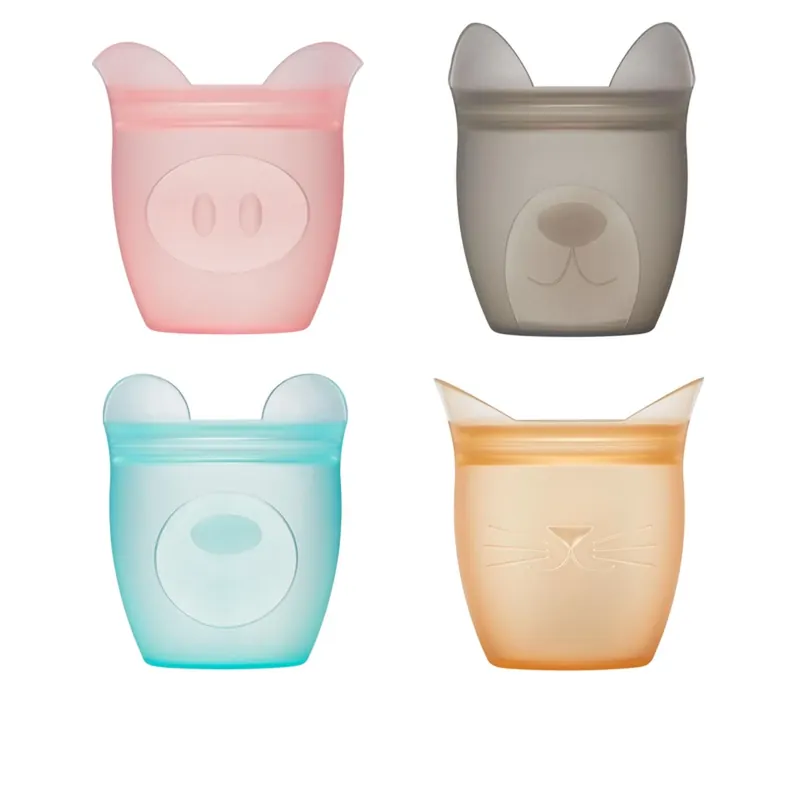 4 Oz Assorted Storage Cup Set 1 Pk
