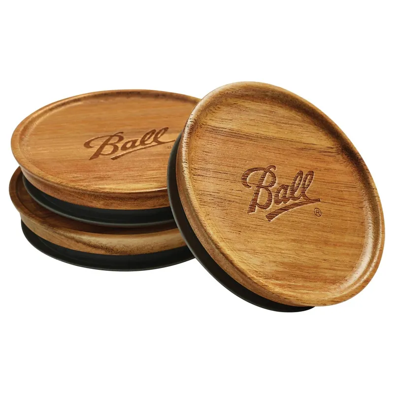 Wide Mouth Mason Jar Lid 3 Pk