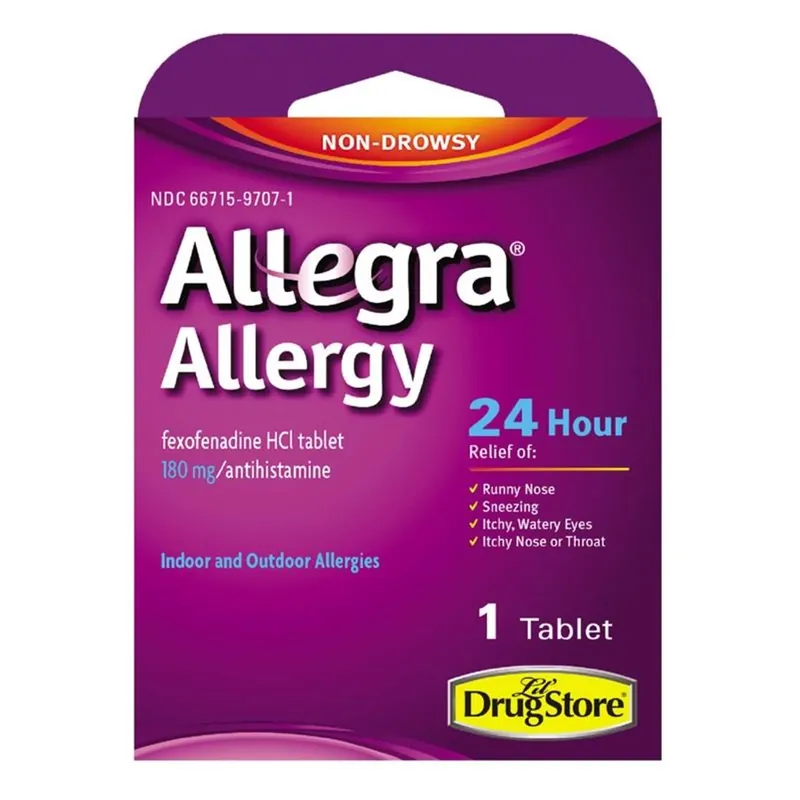 180 Mg Allergy Relief 1 Pk