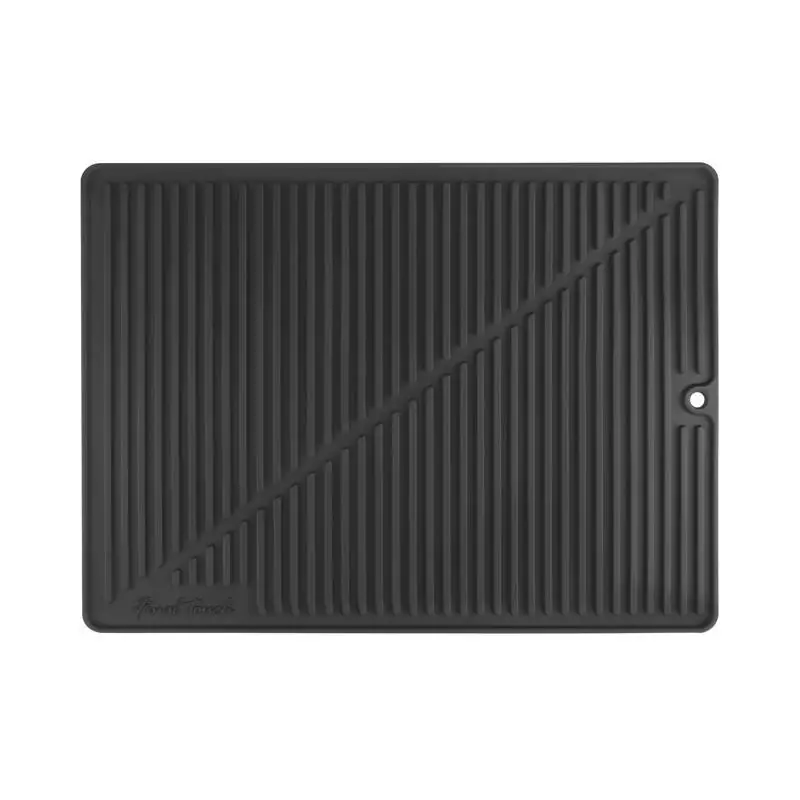 Black Silicone Drying Mat - 12.6 In. X 9.4 In. - Model Fta1880-7