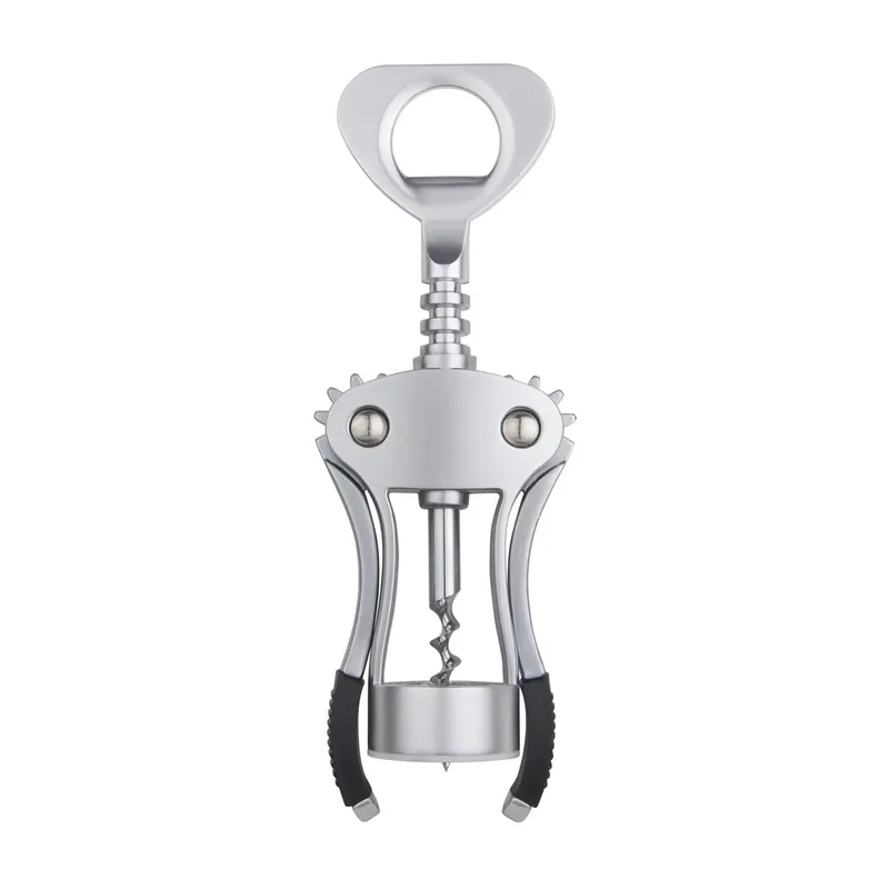 Deluxe Wing Black/silver Zinc Alloy Corkscrew Model Fta7101