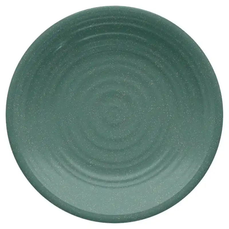 Green Bamboo/fiber Artisan Salad Plate 1 Each