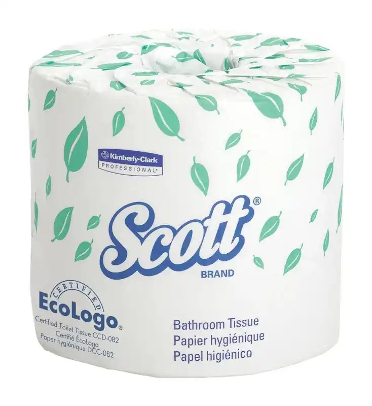 Toilet Paper 20 Rolls 2-ply 550 Sheets 550 Feet Length
