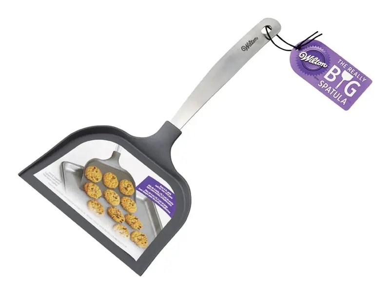 Gray/silver Metal/plastic The Really Big Spatula