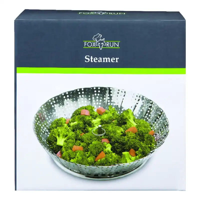 11 Inch Silver Stainless Steel Adjustable Steamer Basket Model 5591
