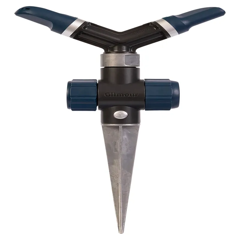 Metal Spike Base Whirling Sprinkler 1800 Sq Ft 1 Pk