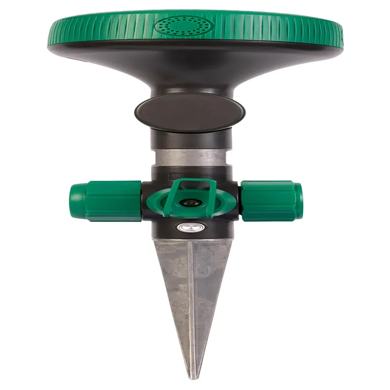 Metal Spike Base 4-pattern Spot Sprinkler 1250 Sq Ft 1 Pk