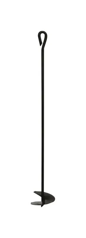 5/8 In. D X 40 In. L Steel Oval Head Anchor Eye With Auger 1 Pk